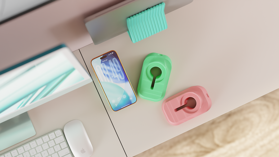SnapDock minimal MagSafe stand – main view
