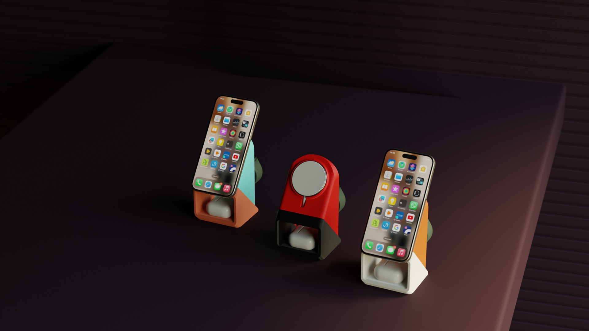 TriDock – 3-in-1 Charging Stand