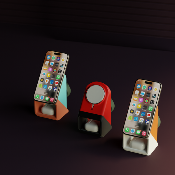 TriDock – 3-in-1 Charging Stand