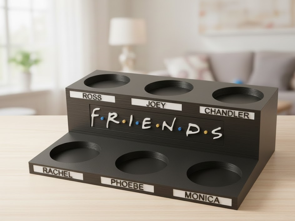 Friends Figure Stand | With names