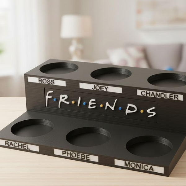 Friends Figure Stand | With names