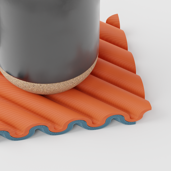 Satisfying Drinks Coaster. Stackable Design